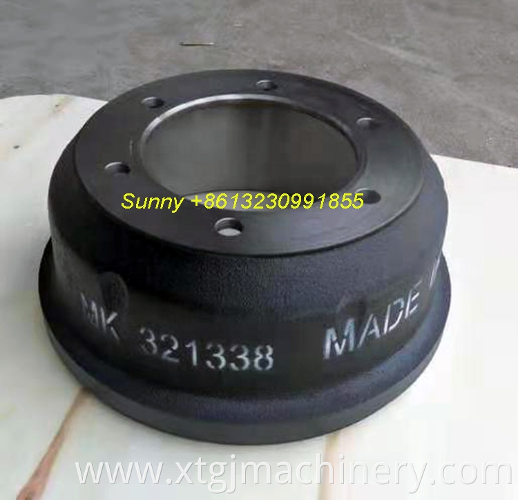 Light Truck rear parts bus brake drum mk321338 for Canter